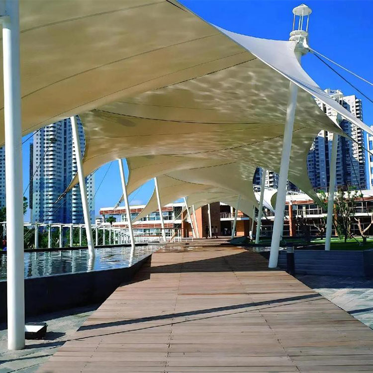 盱眙县膜结构景观棚