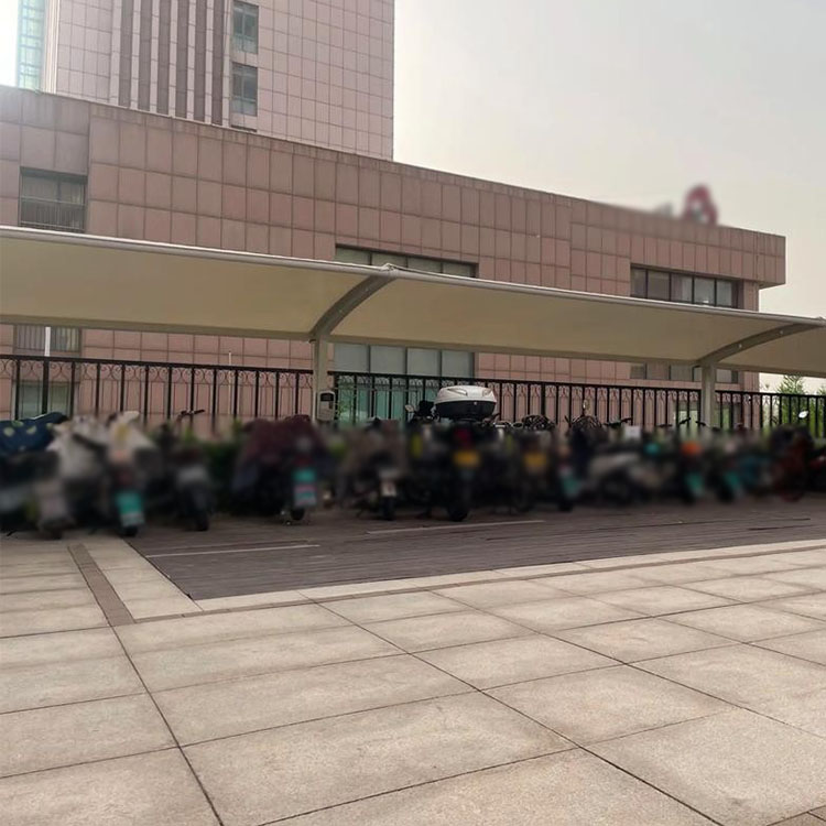 盱眙县膜结构电动车棚